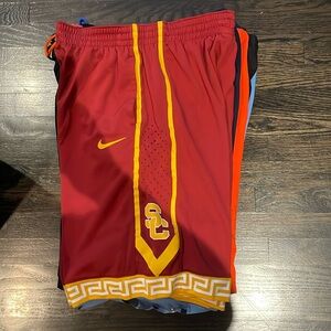 Vintage Air Jordan Nike USC Trojans Basketball Shorts